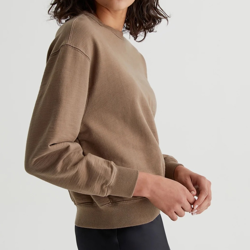 AG Adriano Goldschmied Olive Crewneck Sweatshirt